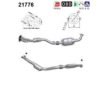 OPEL 5854414 Catalytic Converter